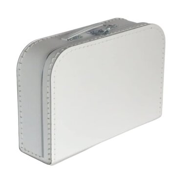 Wit koffertje (30cm)