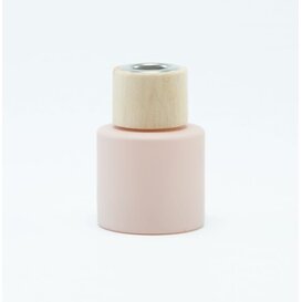 Parfumflesje Cylinder Blush met houten schroefdop - 50ml