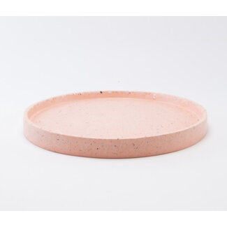 Terrazzo Dienblad Rond - Blush