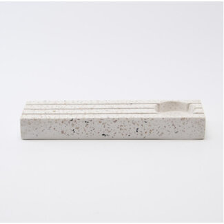 Terrazzo memory houder - wit