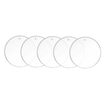 Feeërieke | Plexiglas sleutelhanger ROND - Groot
