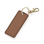 Boutique Rectangle Key Clip - Tan