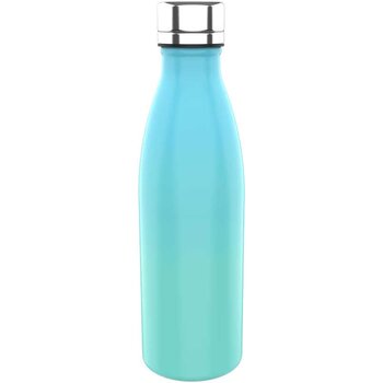 Lunchbuddies | Waterfles RVS Rainbow - Green/Blue