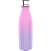 Waterfles RVS Rainbow - Purple/Pink