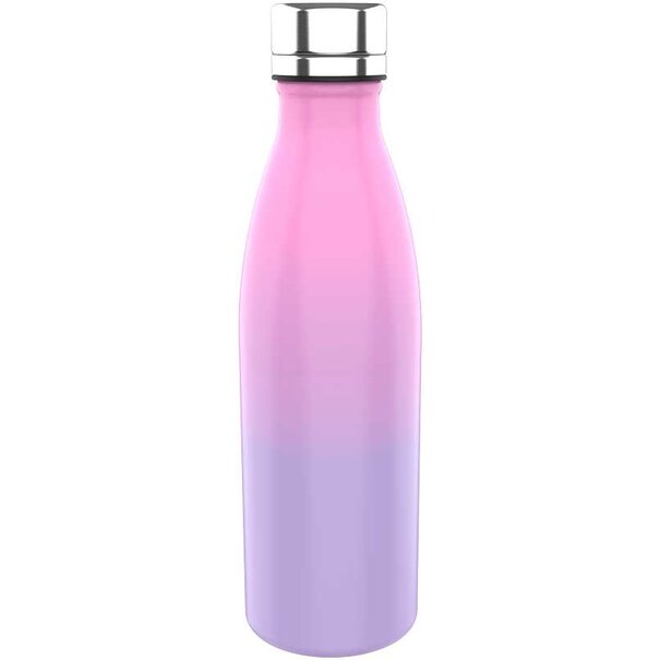 Lunchbuddies | Waterfles RVS Rainbow - Purple/Pink