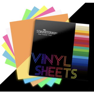Glow In The Dark HTV  Sheets (6 PCS) TeckwrapCraft