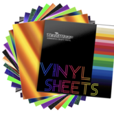 Halloween Adhesive Vinyl Sheets Pack (12 PCS)