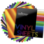 Halloween Adhesive Vinyl Sheets Pack (12 PCS)