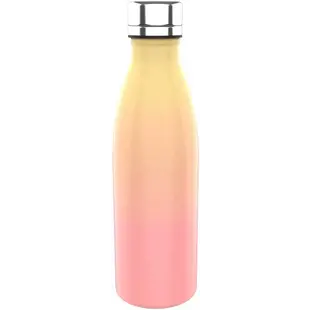 Waterfles RVS Rainbow - Peach/Yellow