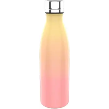 Lunchbuddies | Waterfles RVS Rainbow - Peach/Yellow