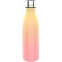 Waterfles RVS Rainbow - Peach/Yellow