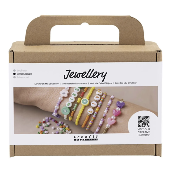 Creativ Company | Mini Creatieve Box Sieraden - Kleurrijke Armbanden