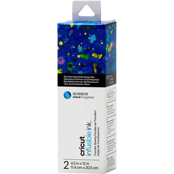 Cricut | Infusible Ink - Blue Paint Splash JOY