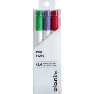 Cricut Fine Point Pen Set (Red, Green, Violet) JOY