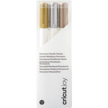 Cricut | Cricut Joy Permanent markers 1.0 Metallic (Gold, Silver, Copper)