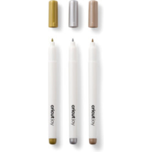 Cricut | Cricut Joy Permanent markers 1.0 Metallic (Gold, Silver, Copper)