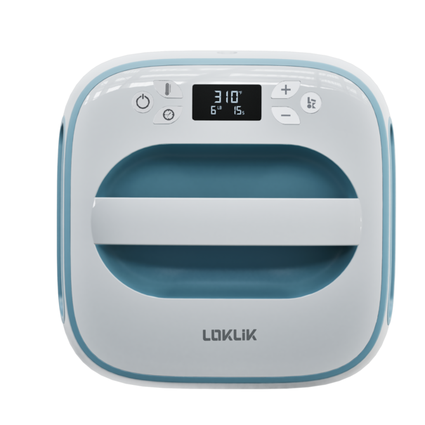Loklik | LOKLIK Easy Heat Press - Denim Blue