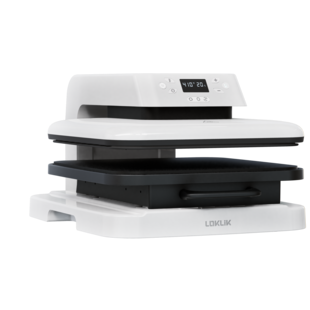 LOKLIK Auto Heat Press - White