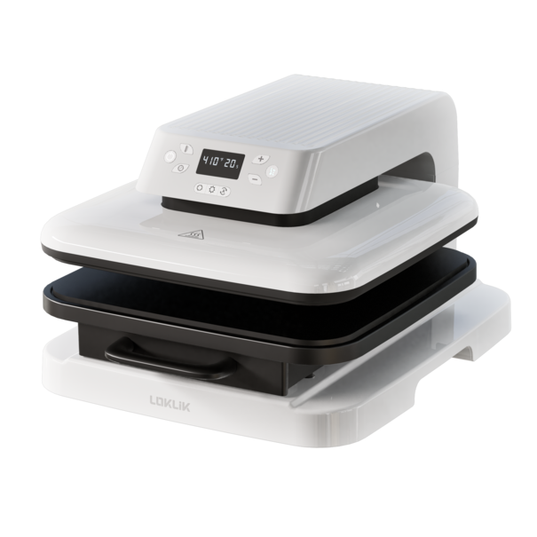 Loklik | LOKLIK Auto Heat Press - White