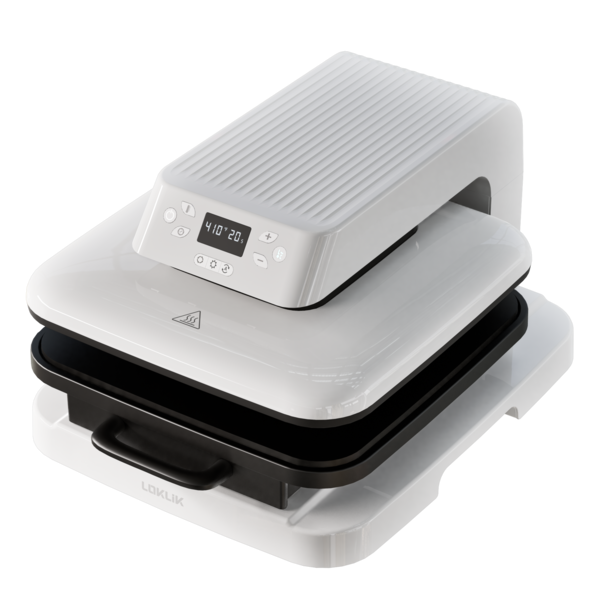 Loklik | LOKLIK Auto Heat Press - White