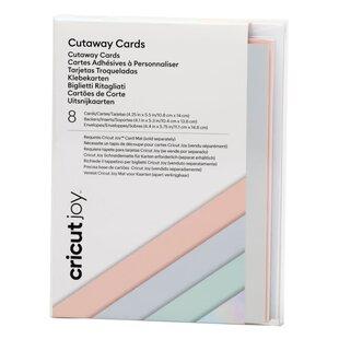 Cricut Cutaway Cards Pastel R20