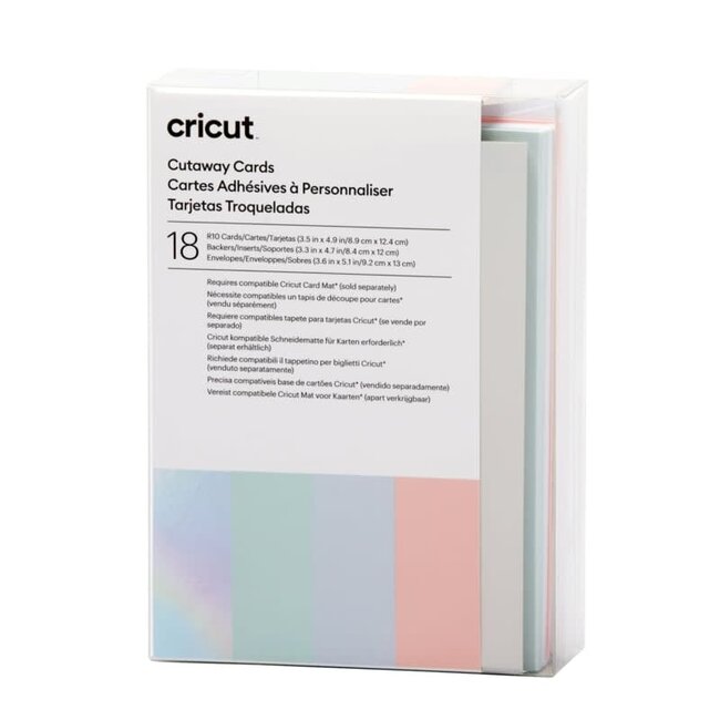 Cricut Cutaway Cards Pastel R10