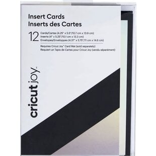 Insert Cards Black/Silver Holographic