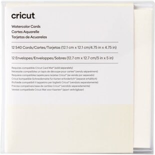 Cricut watercolor cards S40