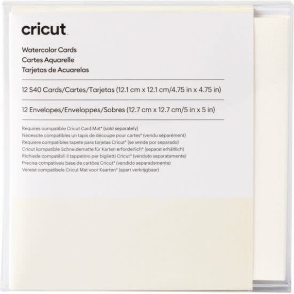 Cricut | Cricut watercolor cards S40