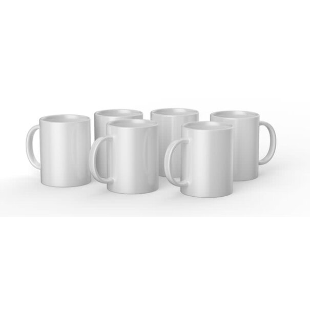 Cricut | Cricut mug white 425ml  - 15oz (6 stuks)
