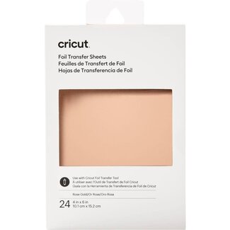 Cricut | Cricut Foil Transfer Sheets Rosegold / 10x15cm (24st)