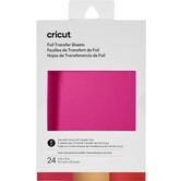 Cricut Foil Transfer Sheets Ruby Sampler / 10x15cm (24st)