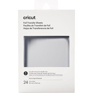 Cricut | Cricut Foil Transfer Sheets Silver / 10x15cm (24st)