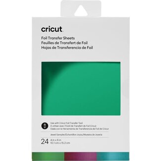Cricut | Cricut Foil Transfer Sheets Jewel Sampler / 10x15cm (24st)