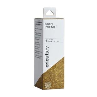 Cricut Smart Iron-On Glitter Gold JOY