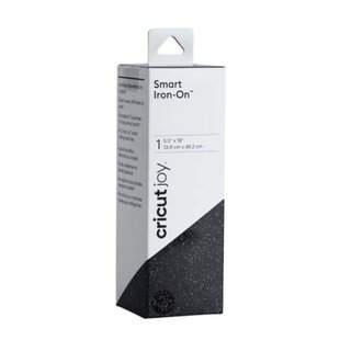 Cricut Smart Iron-On Glitter Black JOY