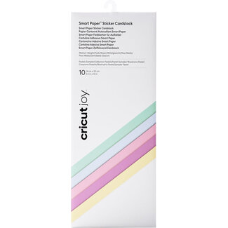Cricut | Cricut Smart Sticker Cardstock Pastels Sampler JOY