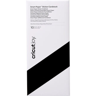 Cricut | Cricut Smart Sticker Cardstock Black JOY