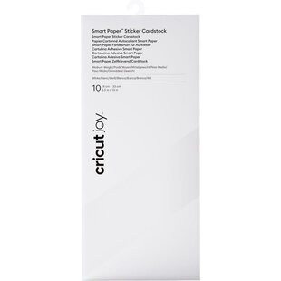 Cricut Smart Sticker Cardstock White JOY