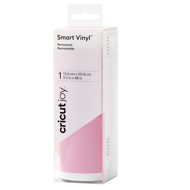 Cricut Smart Vinyl Permanent Mat Light Pink JOY