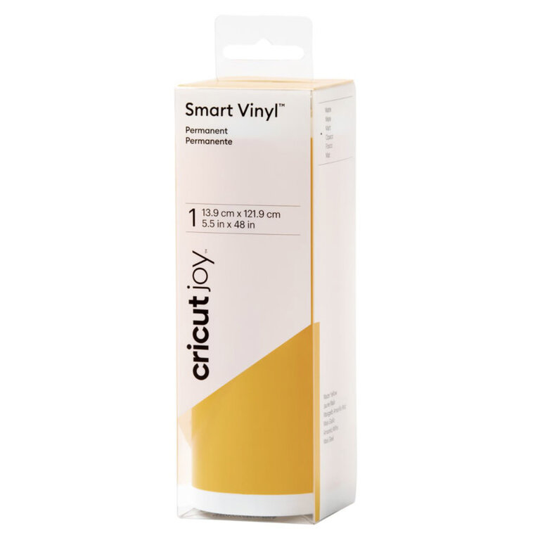 Cricut | Cricut Smart Vinyl Permanent Mat Maize Yellow JOY