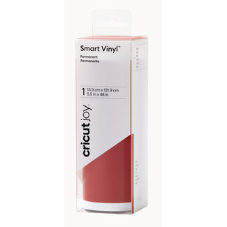 Cricut | Cricut Smart Vinyl Permanent Mat Red JOY