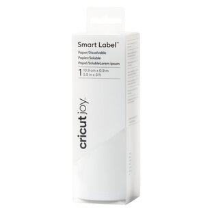 Joy Smart Labels Disolvable White (1 sheet)