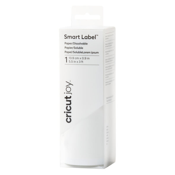 Cricut | Joy Smart Labels Disolvable White (1 sheet)