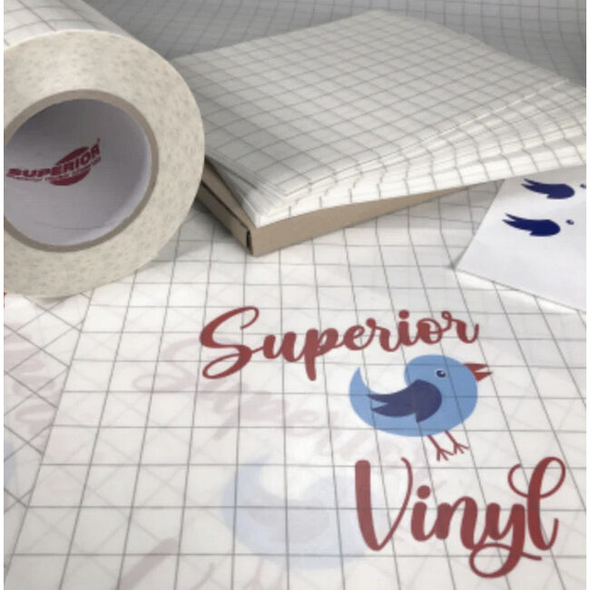 Transferfolie SUPERIOR MTG met raster (10st) -> for Cricut JOY