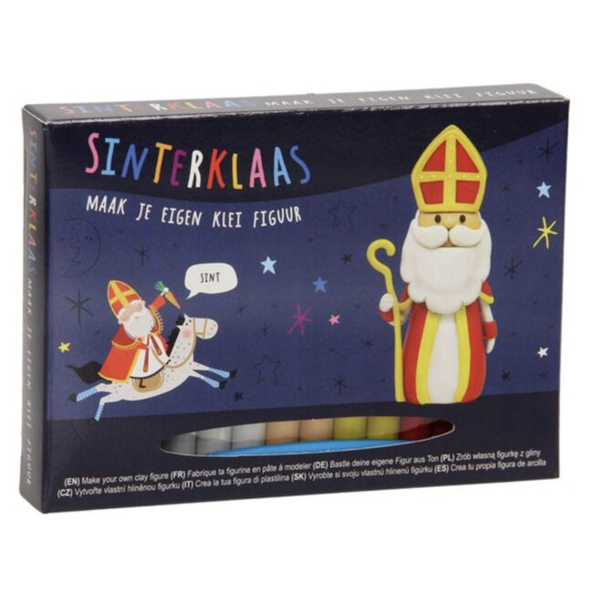 Maak en Klei je eigen "Sint"