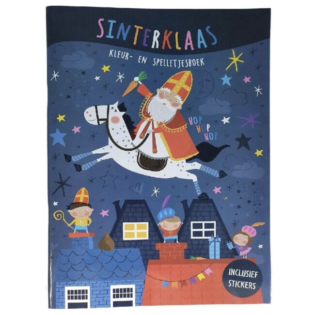 Sint kleur - en spelletjesboek