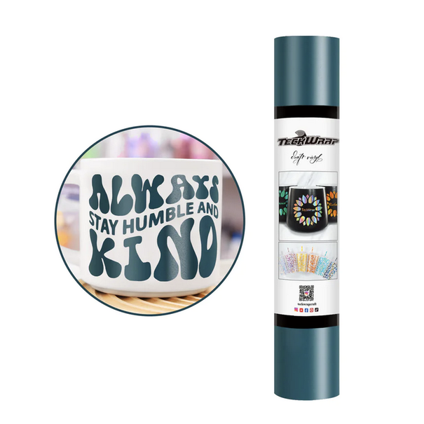 TeckwrapCraft | TeckwrapCraft Matte Adhesive Craft Vinyl - Space Blue
