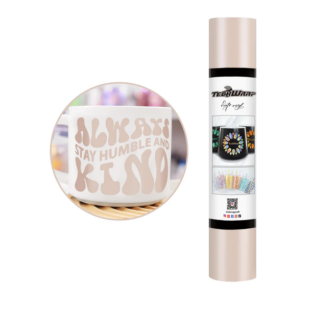 TeckwrapCraft | TeckwrapCraft Matte Adhesive Craft Vinyl - Nude Pink