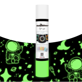 TeckwrapCraft | Glow In The Dark vinyl 1,5m / White TeckwrapCraft